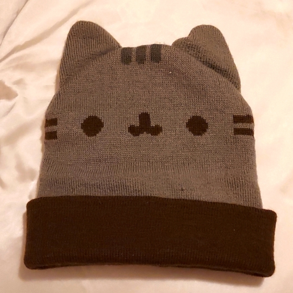 PUSHEEN the cat winter hat (Big kids/women)